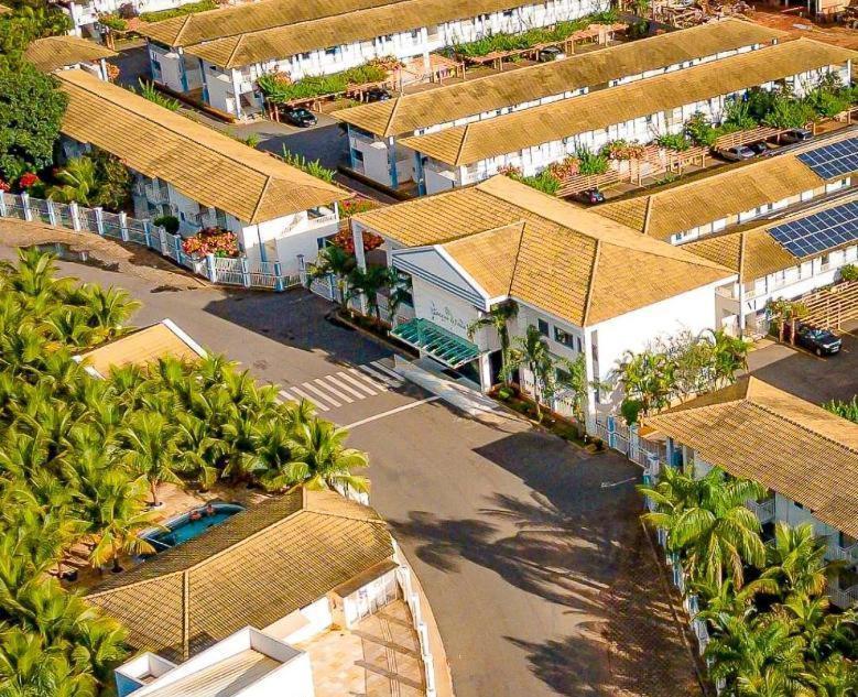 Lacqua diroma com fogão, geladeira, micro-ondas, Park aquático 24h, acomoda até 5 pessoas Caldas Novas Esterno foto